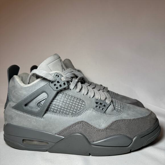Size 9 - Nike Air Jordan 4 Retro SE Wet Cement Men's Shoes